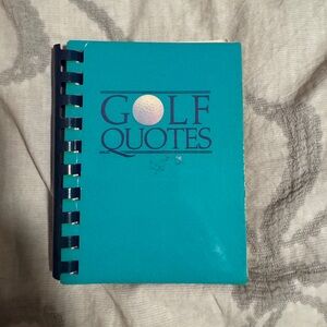 Golf Quotes Book